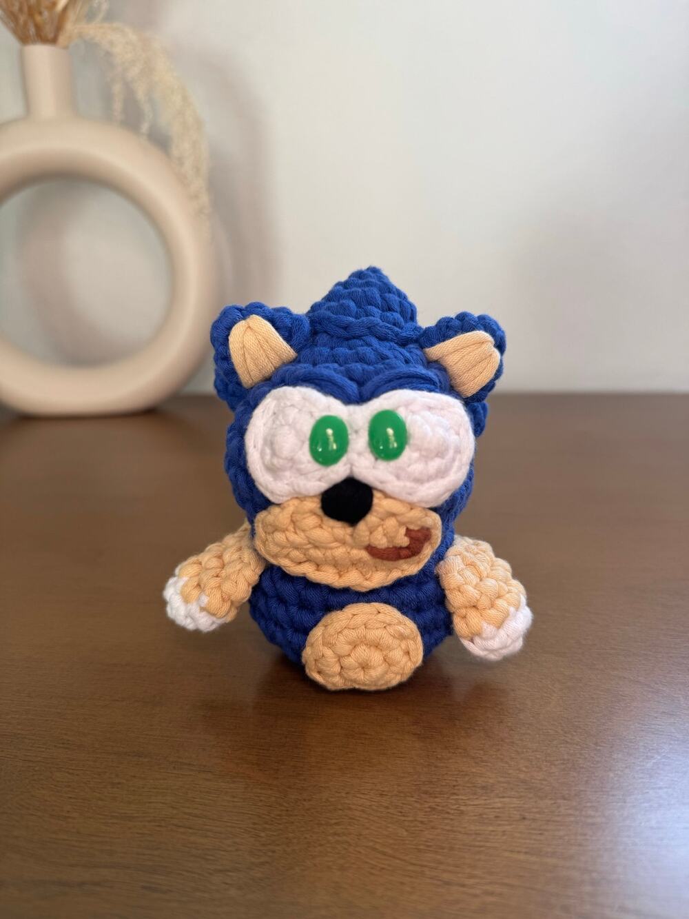 *Pre-Made Plushie* Woobles ©SEGA Sonic the Hedgehog Collectible Crochet Plush
